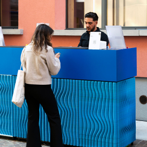 Allestimento realizzato in stampa 3D grande formato da SuperForma