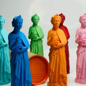 Statuette in PLA di ANGEL GABRIEL / "POP" stampate in 3D da SuperForma