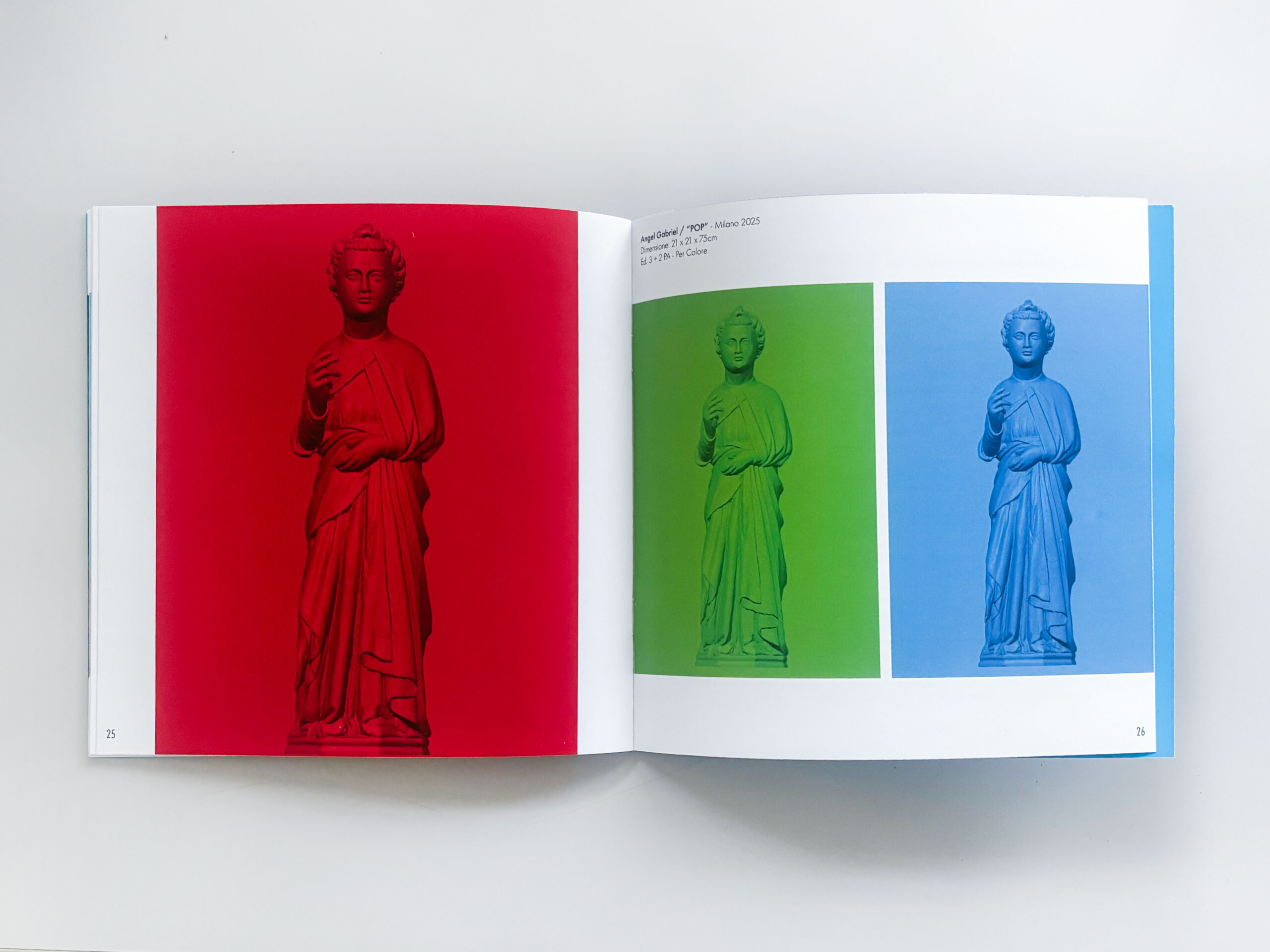 Catalogo ufficiale mostra Monica Silva e progetto Angel Gabriel POP