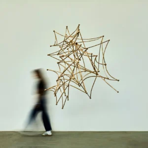 Scultura in bronzo Atomic Reverberations, esempio di stampa 3D per l'arte e ingegnerizzazione SuperForma.